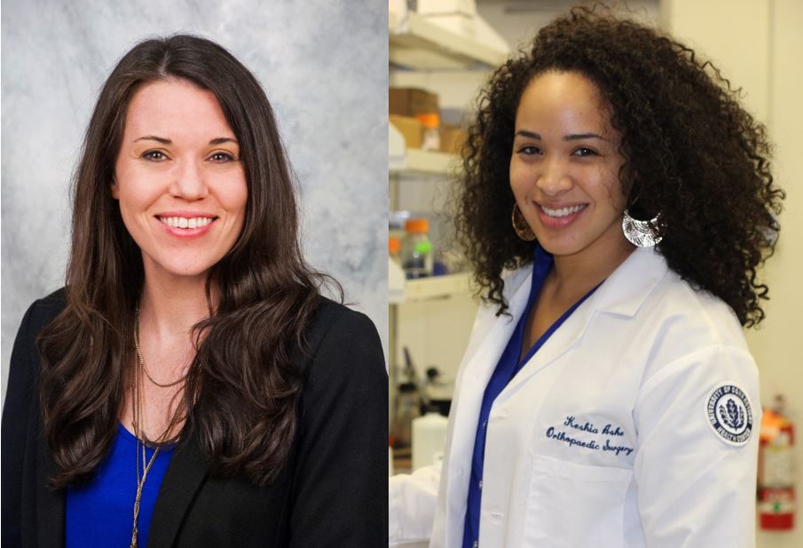 Two former graduate students of UConn School of Medicine, Megan B. Miller, Ph.D. and Keshia Ashe, have been awarded AAAS Science & Technology Policy Fellowships (STPF). q