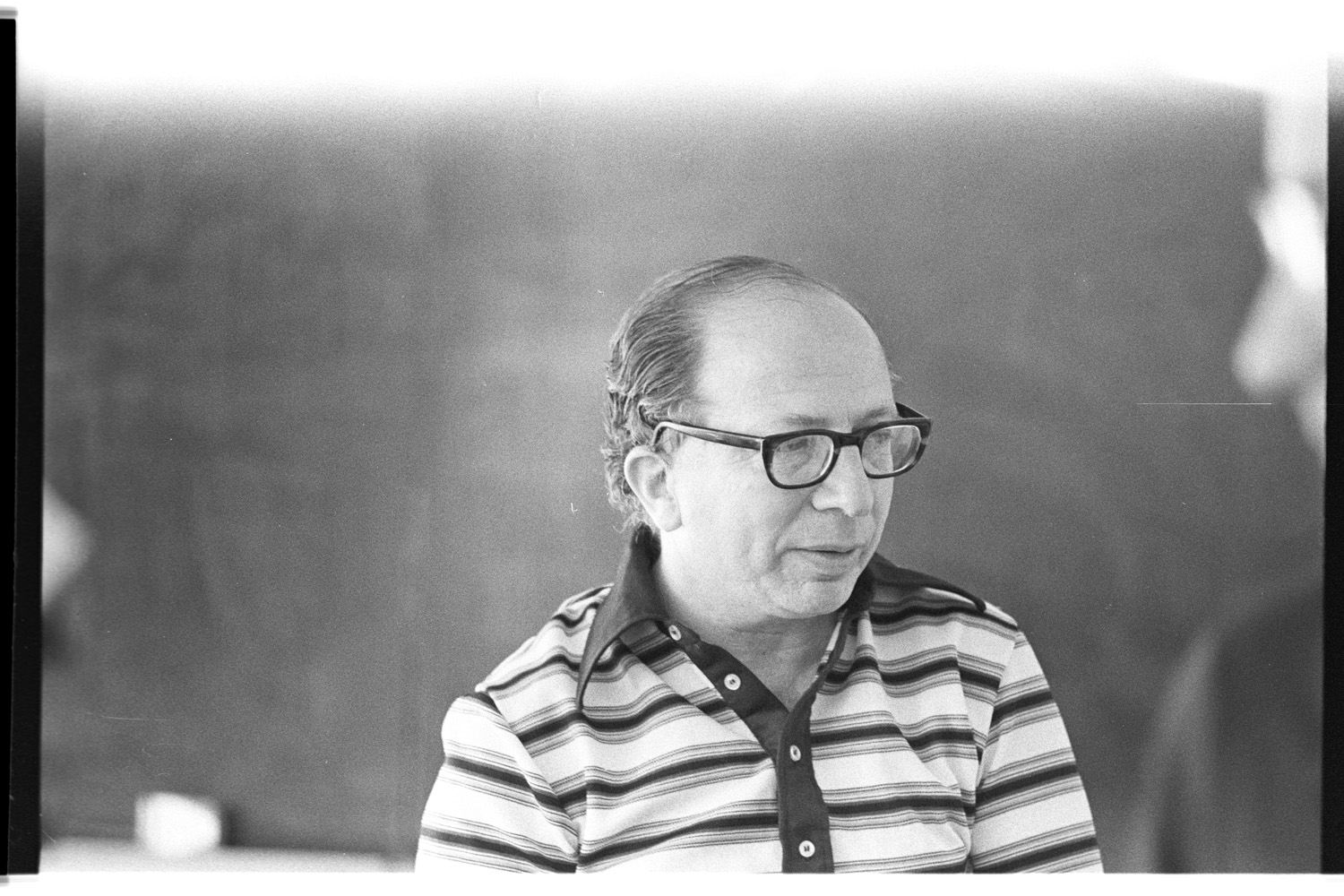 Black and white photo of Arthur S. Abramson