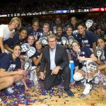 The team that clinched the 1,000th win for Geno Auriemma and Chris Dailey.