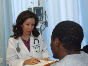 Dr. Biree Andemariam, director of UConn Health's New England Sickle Cell Institute, has been named once again a CICATS CIG research grant awardee (UConn Health photo).