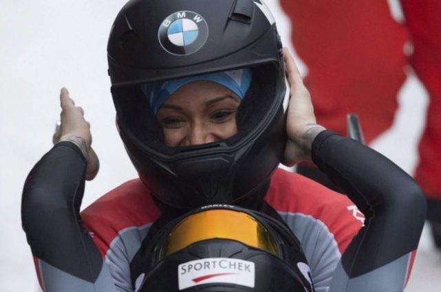 Former University of Connecticut women’s track and field standout Phylicia George to debut in bobsled.