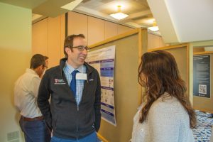 Dr. John Torous, co-director of the Digital Psychiatry Program at Beth Israel Deaconness Medical Center, was a featured speaker at the second annual UConn Center for mHealth and Social Media Conference (UConn Photo).