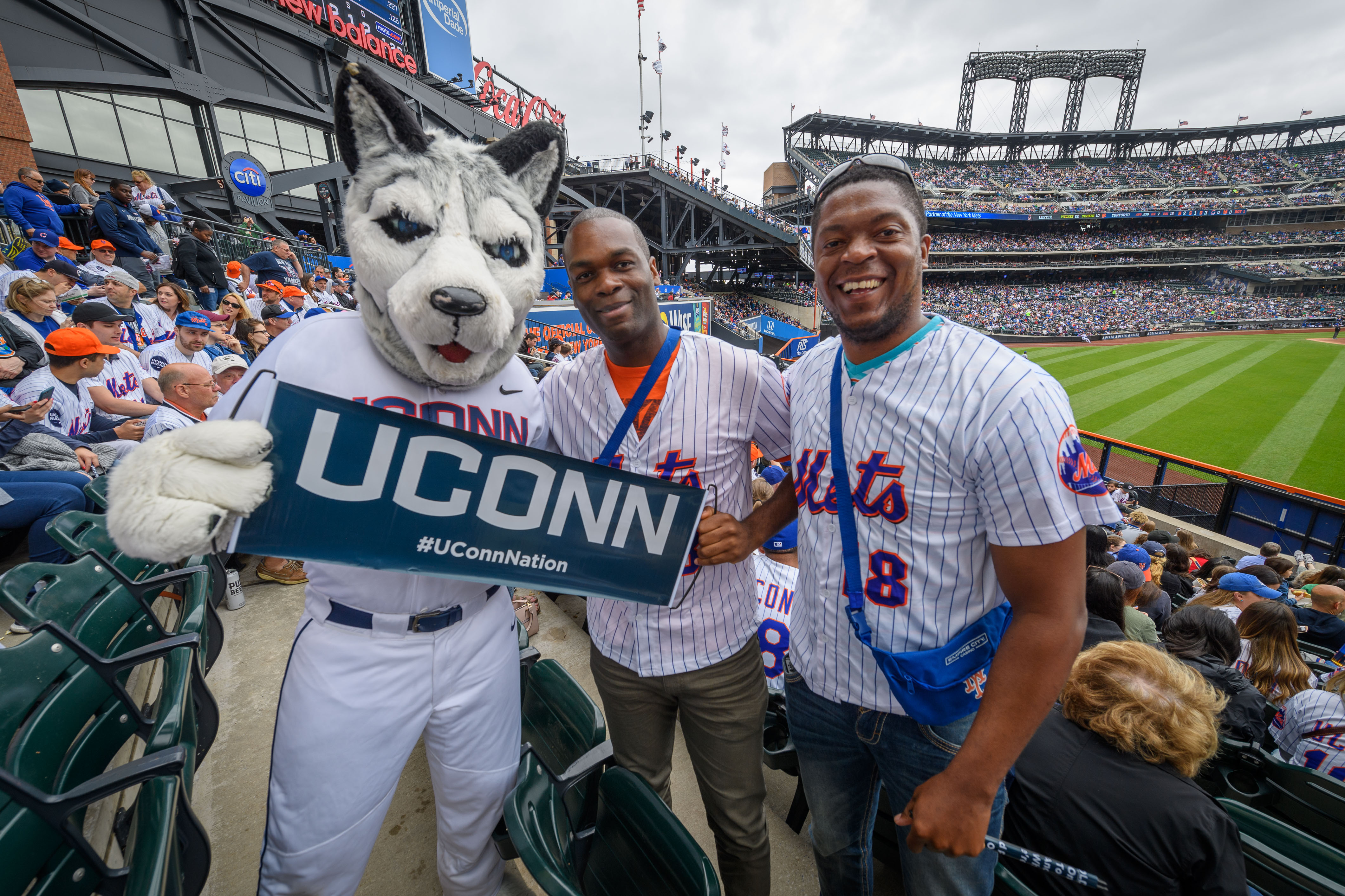 UConn Nation in Force at Citi Field