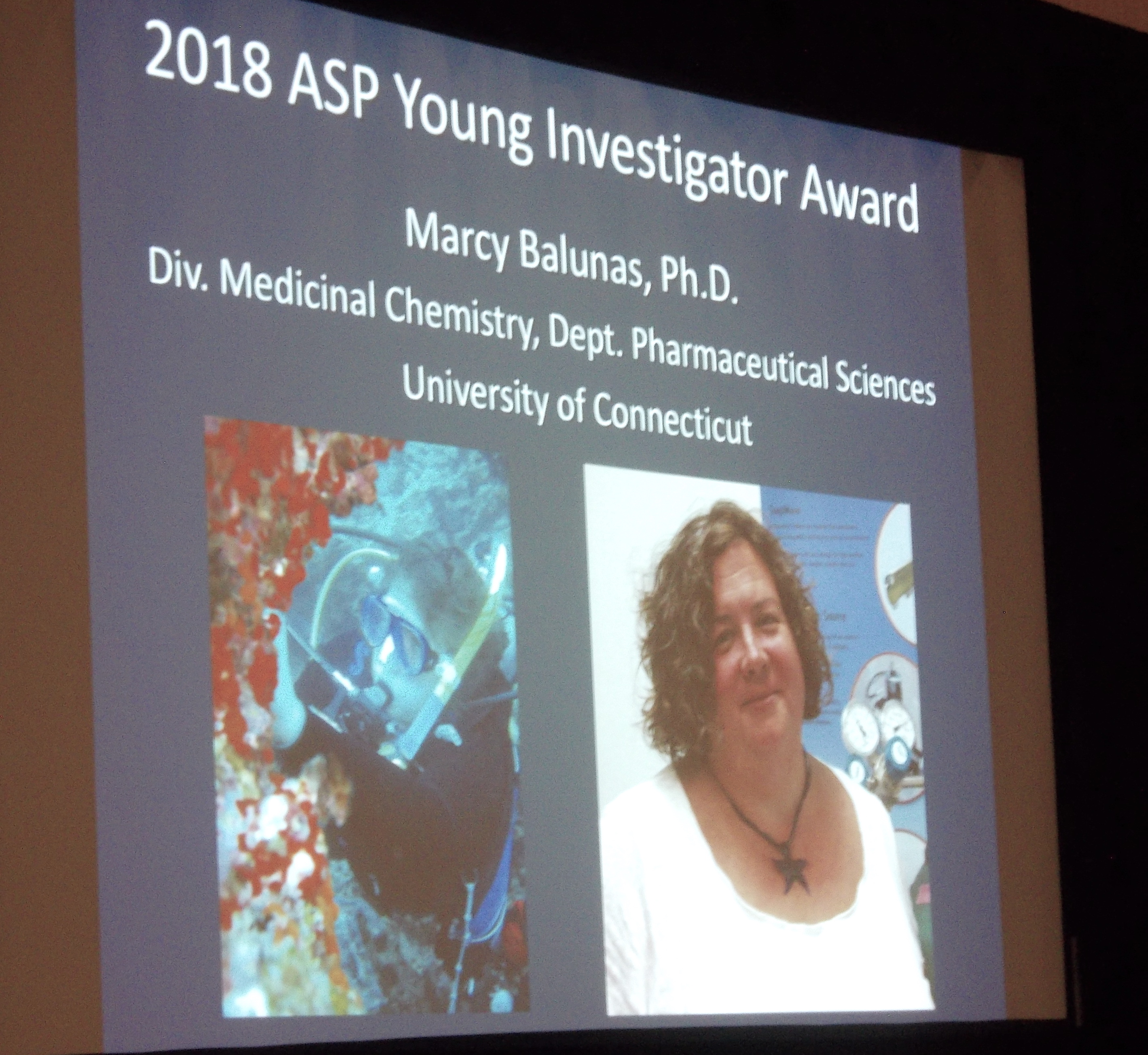 Marcy Balunas ASP Young Investigators Award