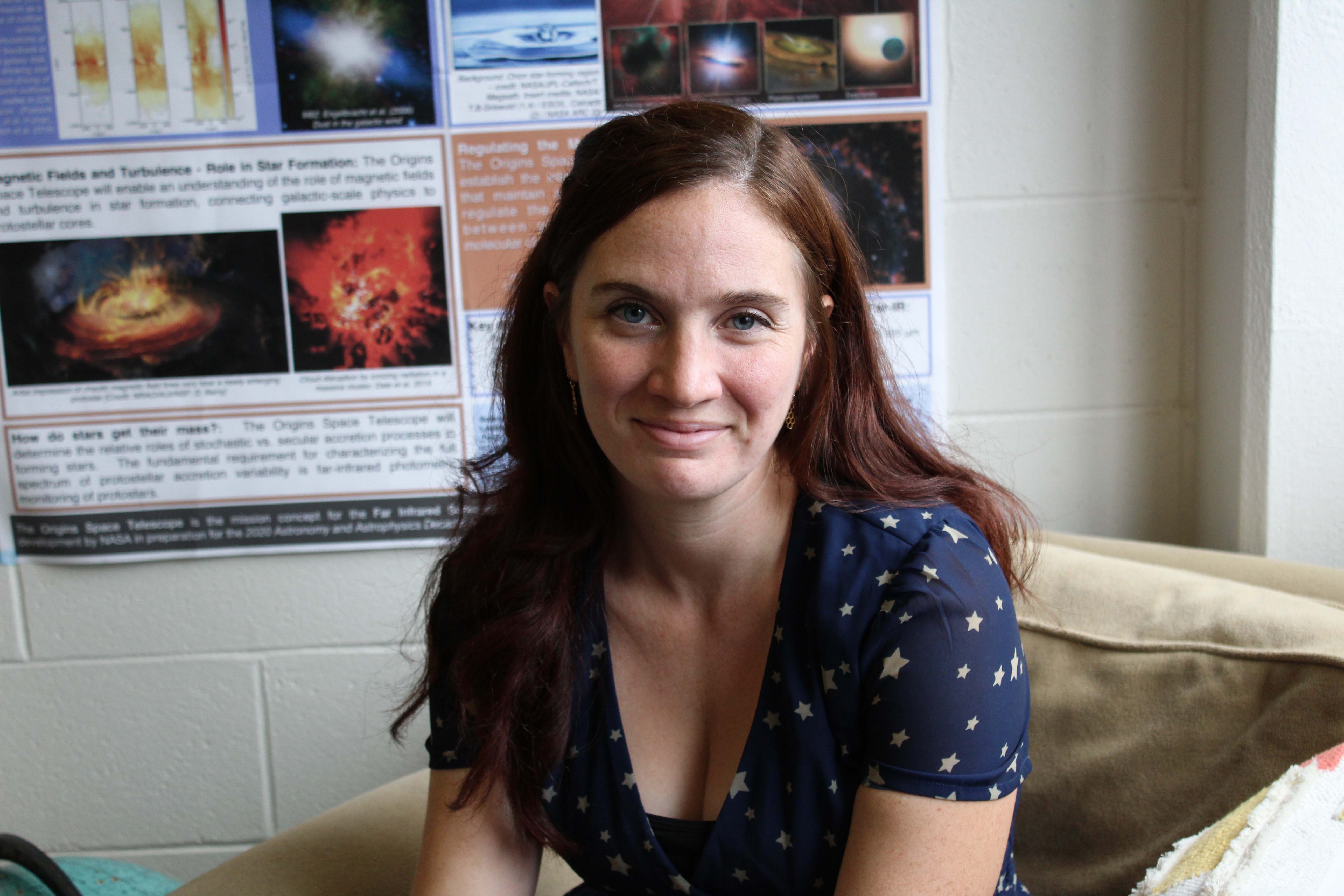 UConn astrophysicist, Cara Battersby. (Carson Stifel/UConn Photo)