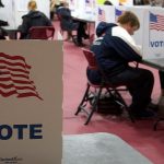 Students and local residents alike are voting on candidates for state governor, one U.S. Senate seat, state senate and house seats, and several critical state offices. (Lucas Voghell ’20 (CLAS)/UConn Photo)