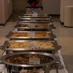 The bountiful Kwanzaa feast prepared and provided by UConn Dining Services. (Lucas Voghell ’20 (CLAS)/UConn Photo)