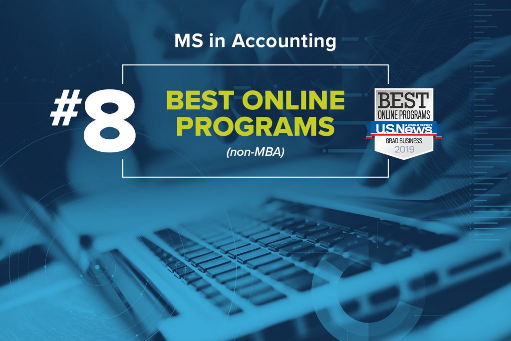 MSA Accounting - # 8 Best Online Programs (non MBA) - U.S. News & World Report
