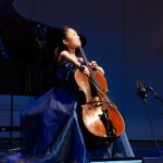 Amy Goto, cello, age 14, was one of two JOY Conservatory students among a number of young classical musicians who performed on NPR’s 'From the Top' when it recorded two live shows at Jorgensen on Nov. 17. (Photo courtesy of 'From the Top')