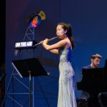 Laura Futamura, flute, age 17, was among the other students who performed on NPR’s 'From the Top,' when it recorded two live shows in one night at Jorgensen. (Photo courtesy of 'From the Top')