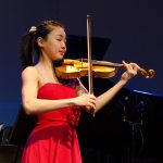 Miray Ito, violin, age 15, was among the other students who performed on NPR’s 'From the Top, when it recorded two live shows in one night at Jorgensen. (Photo courtesy of 'From the Top')