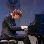 Tristan Paradee, piano, age 17, was among the other students who performed on NPR’s 'From the Top,' when it recorded two live shows in one night at Jorgensen. (Photo courtesy of 'From the Top')