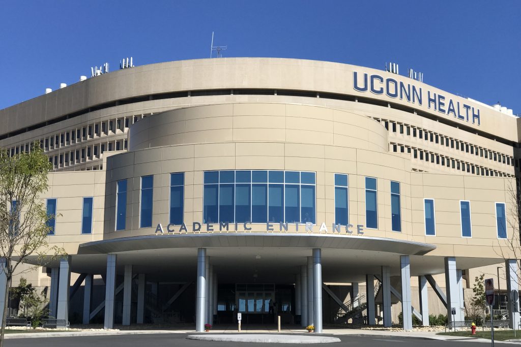 The Academic Building at UConn Health. (Tina Encarnacion/UConn Health File Photo)