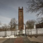 The Keney Memorial Clock Tower in Hartford. (Sean Flynn/UConn Photo)