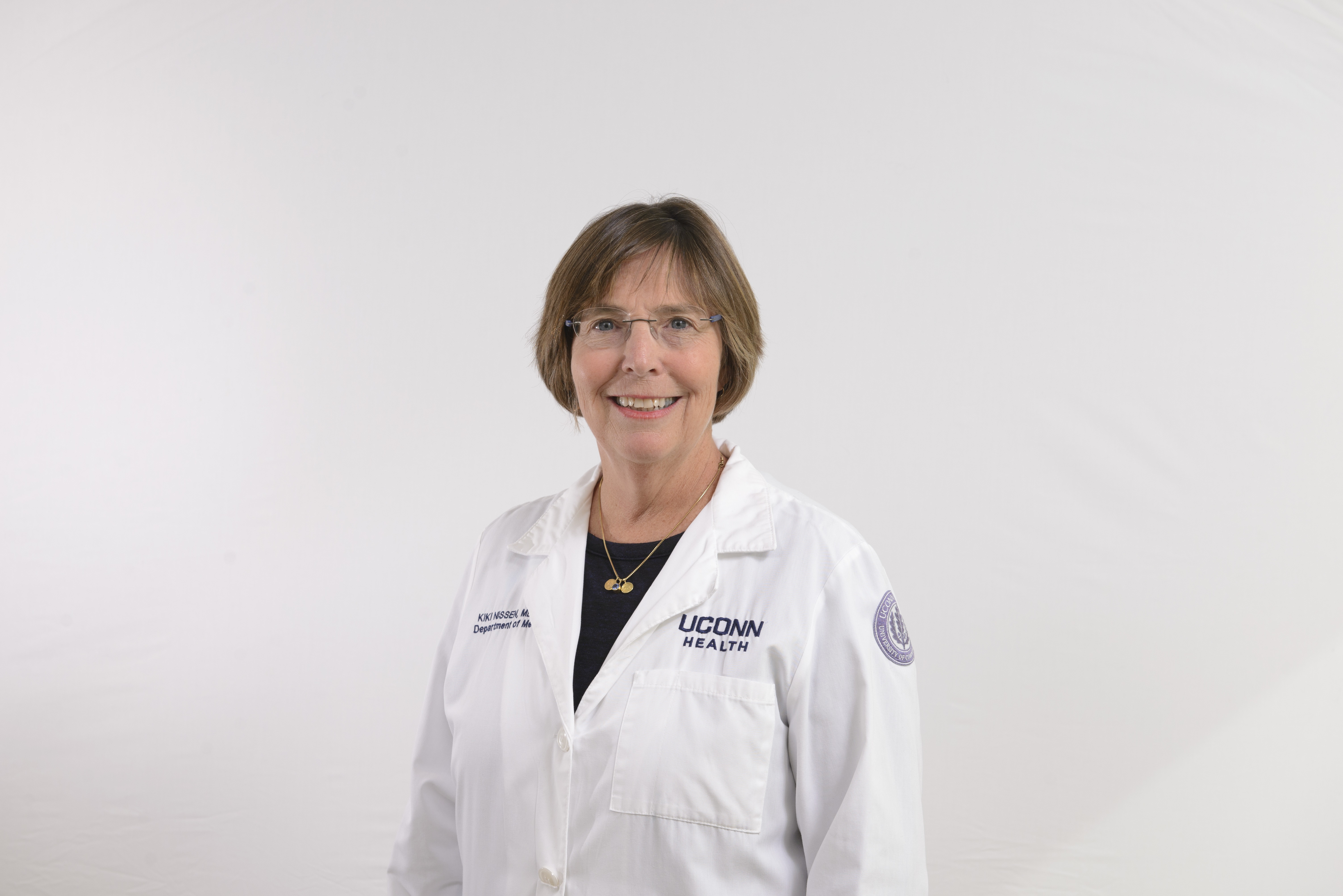 Dr. Jacqueline "Kiki" Nissen, the 2019 UConn Health Board of Directors Faculty Recognition Award honoree (Kristin Wallace/UConn Health photo).