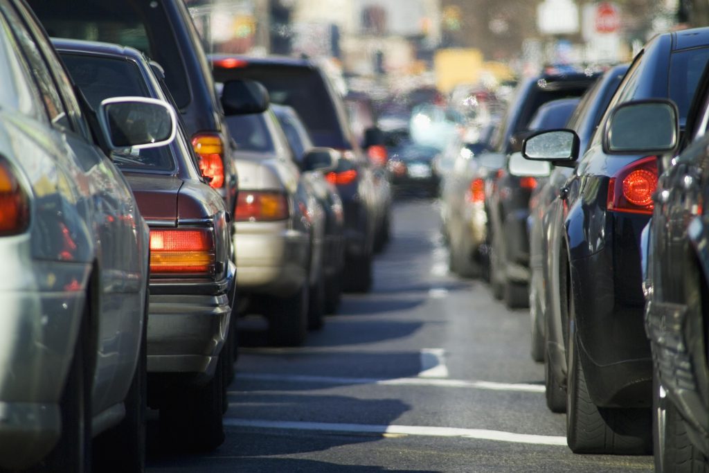 Bumper to bumper traffic. (Getty Images)