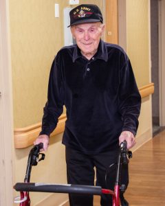 Lenny Ferri, 99-year-old WWII veteran
