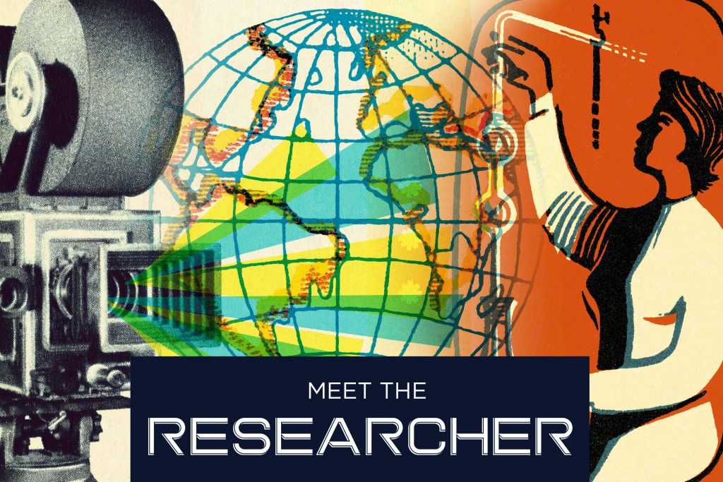 Meet the researcher graphic