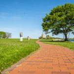 A summer day at UConn Avery Point. (Sean Flynn/UConn Photo)