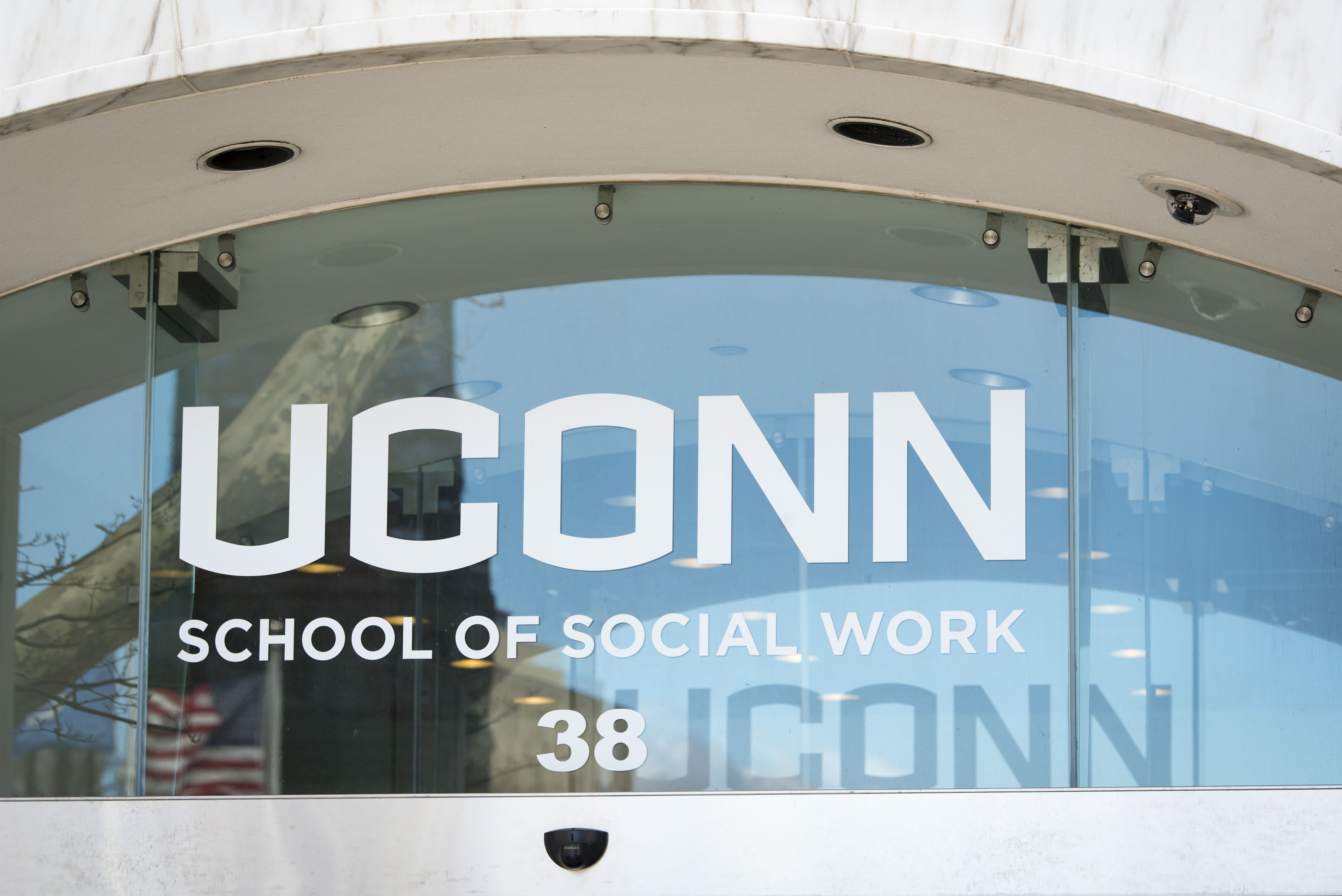 The School of Social Work. (Sean Flynn/UConn Photo)