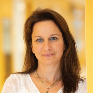 Julia Valla, assistant professor of chemical and biomolecular engineering. (Christopher LaRosa/UConn Photo)