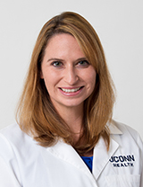 Dr. Jillian Fortier portrait white coat