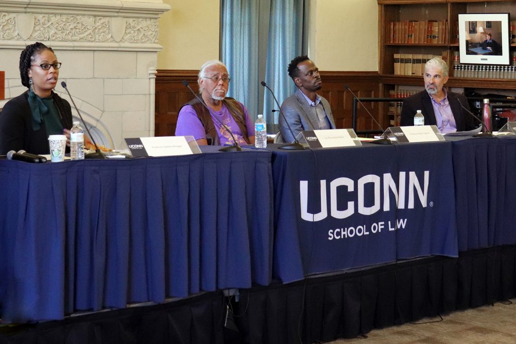 panel at Columbus event at UConn Law