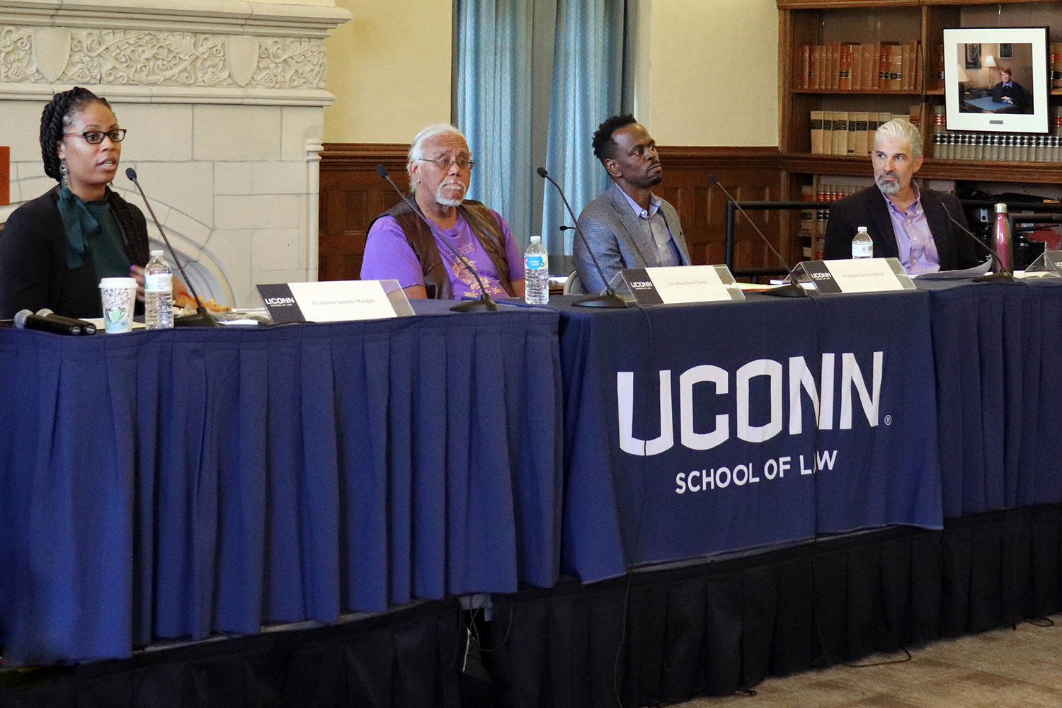 panel at Columbus event at UConn Law