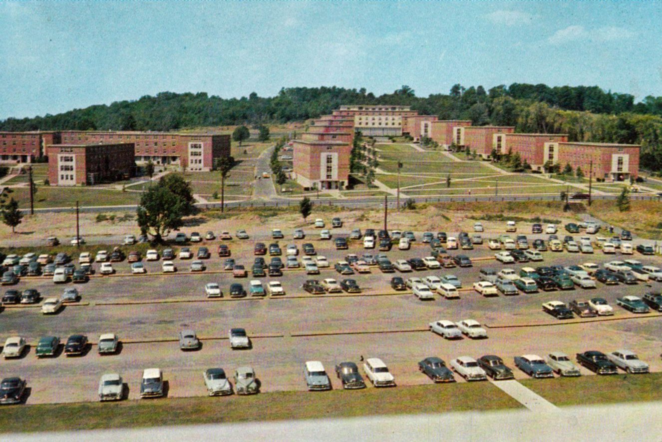 Historical image of North Campus.