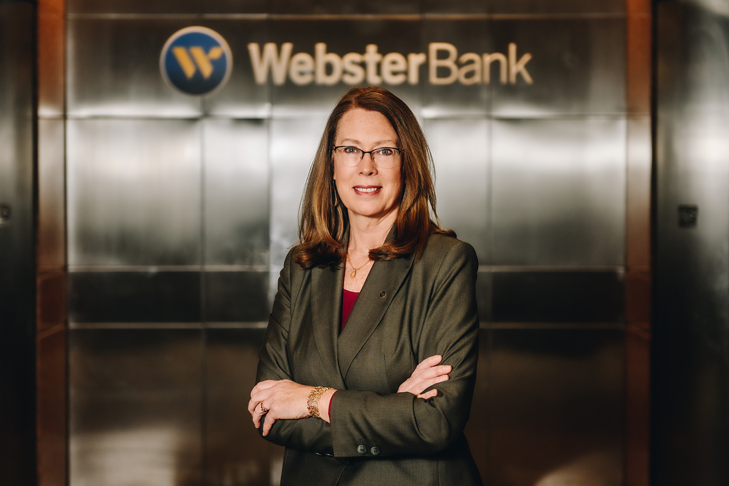 Kathy Luria '91, SVP, community affairs and director of philanthropy at Webster Bank. (Nathan Oldham / UConn School of Business)