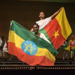The UConn African Student Association presents a fashion and cultural show, "Road to Zion", in the Jorgensen Center for Performing Arts on Feb. 17, 2017. (Ryan Glista/UConn Photo)