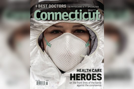 Cover of Connecticut Magazine's Best Doctors of 2020 issue