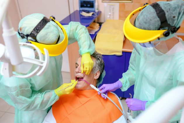 According to the report, the COVID-19 infection rate of dentists is less than 1%