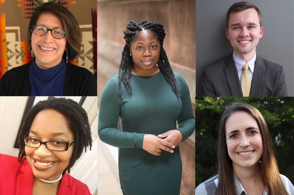 Five new faculty specializing in social justice research join the College of Liberal Arts and Sciences.
