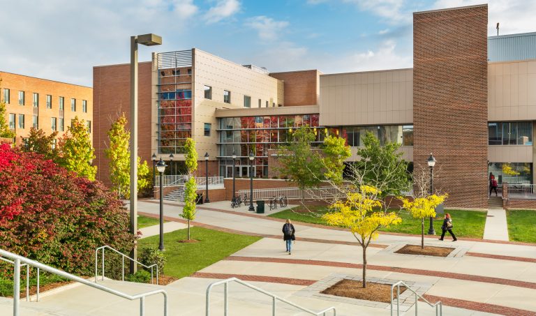 The Bousfield Psychology building at UConn Storrs.