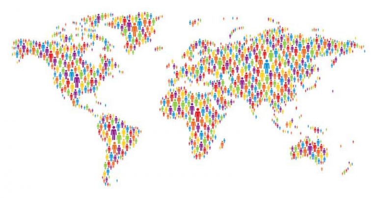 a map of the world