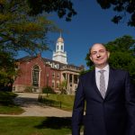 Even in the midst of the pandemic, though, University life continued on: UConn welcomed Carl Lejuez as its new provost in June. (Peter Morenus/UConn Photo)