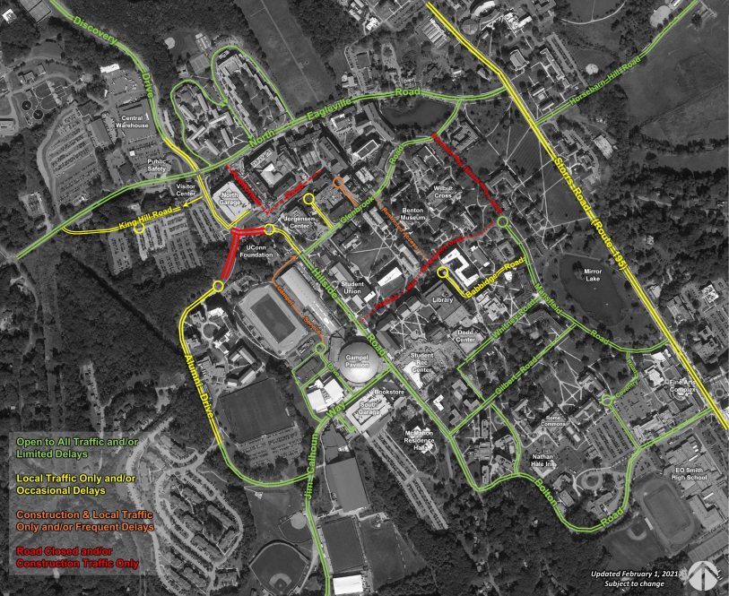 map of construction plans