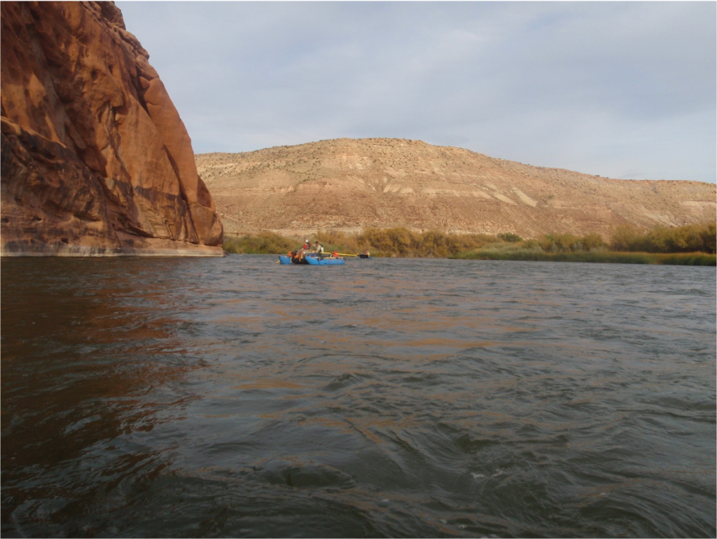 The Lower Gunnison River in Colorado, where scientists are testing for the substance selenium.