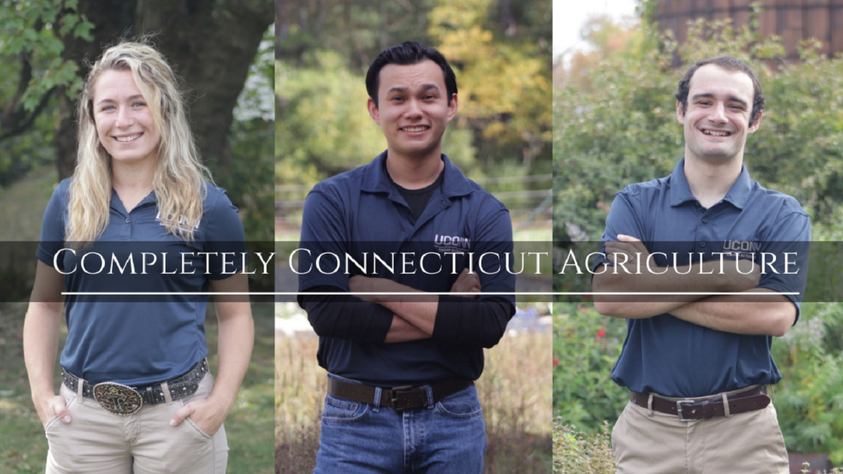 Student filmmakers Alyson Schneider, Jon Russo, and Zachary Duda explore Connecticut agriculture in a new documentary.