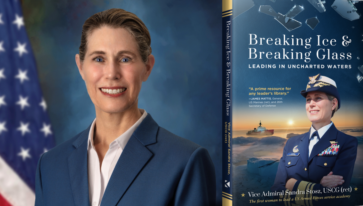 Admiral Sandy Stosz, the first woman to lead the U.S. Coast Guard Academy, will speak at the UConn GBLC on Nov. 10.