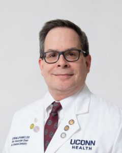 Dr. Steven Lepowsky portrait, white coat