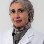 Basma Essawy DDS., MDentSc is a clinical instructor in general dentistry at UConn School of Dental Medicine. December 20, 2021 (Tina Encarnacion/UConn Health)