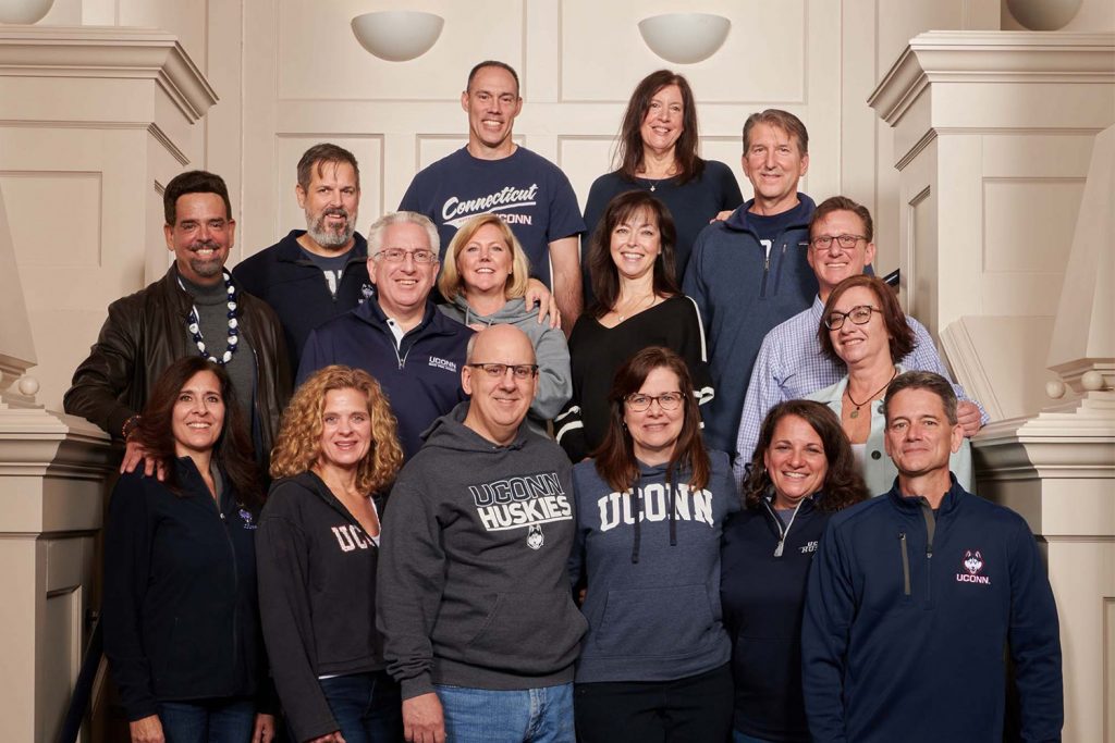 eight couples who met while at uconn reunited at the uconn alumni center