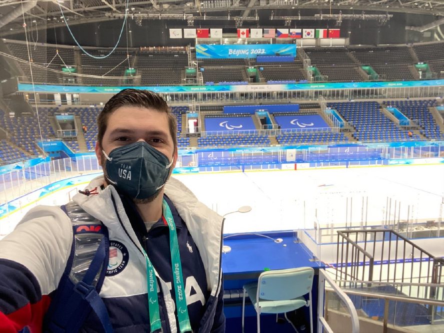 Kyle Huson '16 says his experiences at UConn have prepared him for the pressure and excitement of covering the Paralympic Games (courtesy of Kyle Huson).