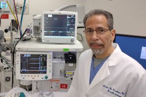 Dr. Adam Fischler portrait in operating room