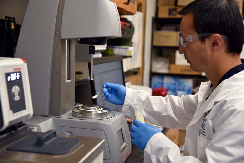 Male scientist in lab