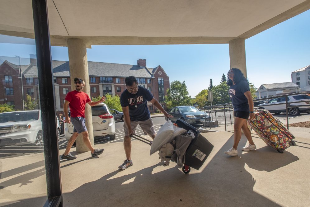 Students Return to Campus for Fall Semester UConn Today