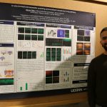 Steven Toro presents his research during the poster session