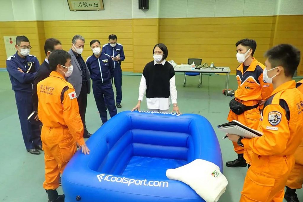 Hosokawa uses methods she learned at UConn to train members of the Japan Coast Guard and help athletes at the Tokyo 2020 Summer Olympics.